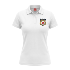white golfer shirt